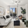 Open space living area with natural lighting