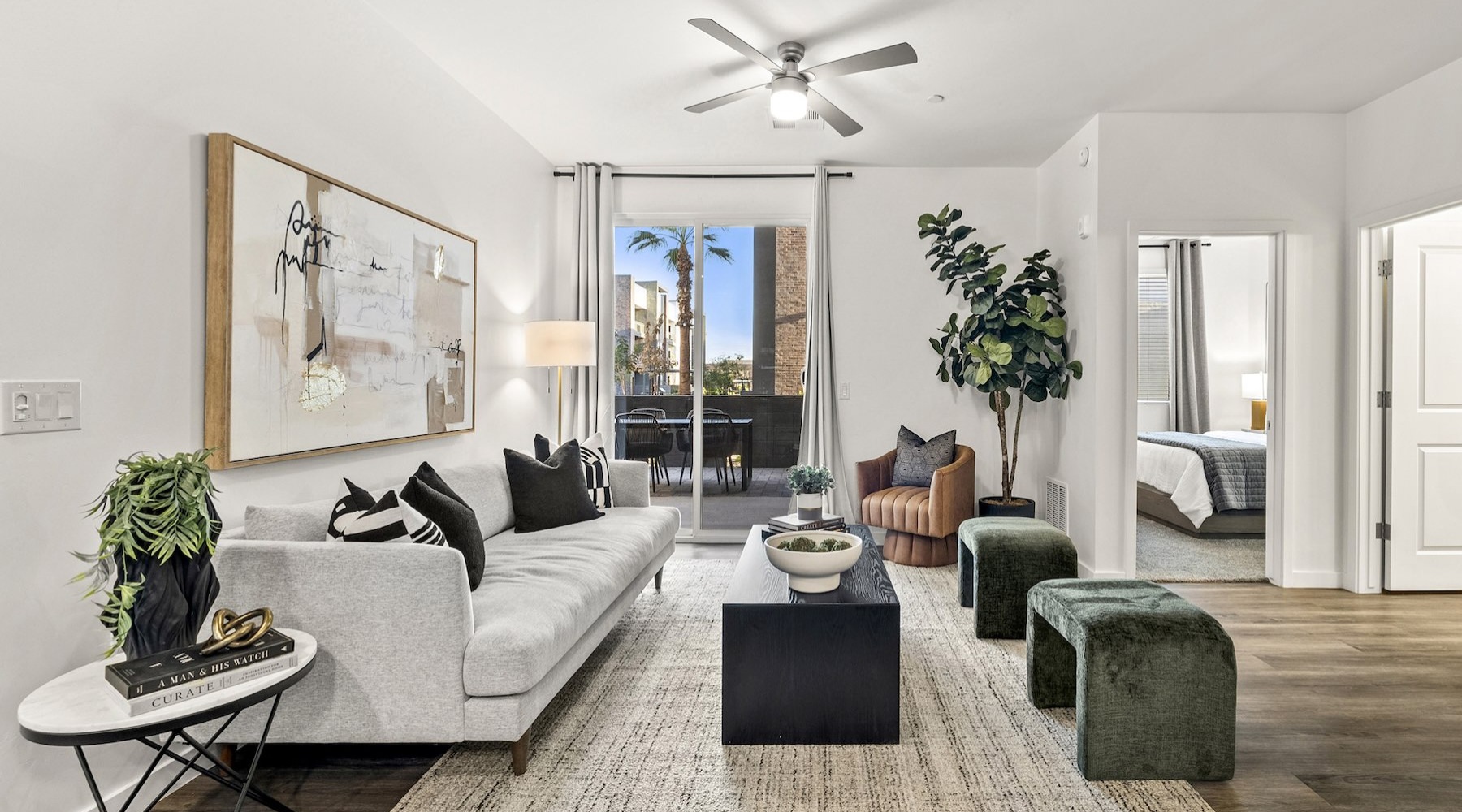 Gorgeous natural light in your living space Open space living area with natural lighting