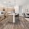 Open space living area with natural lighting