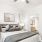 Bedroom with natural lighting and high ceilings
